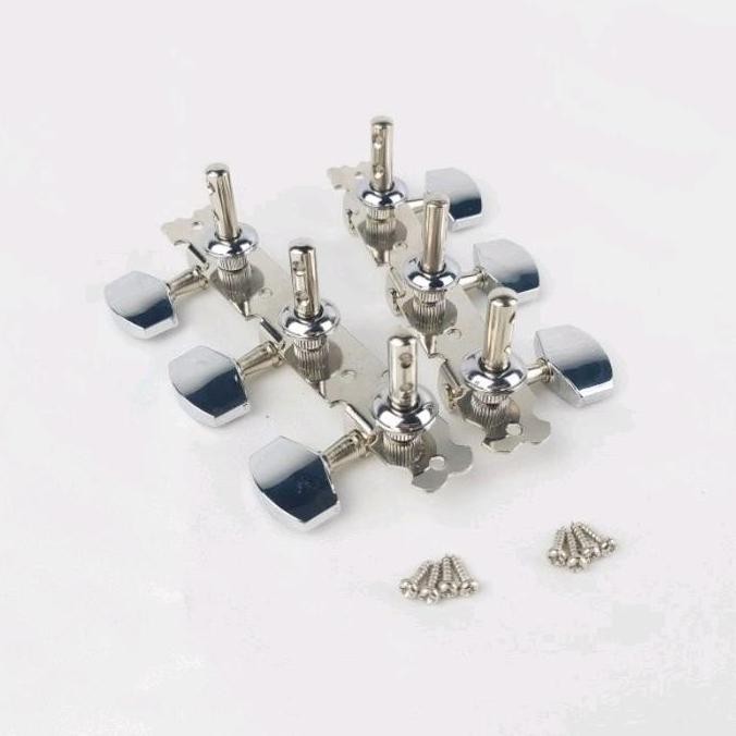Dryer Puteran Gitar Tuning Peg Akustik 1 Set