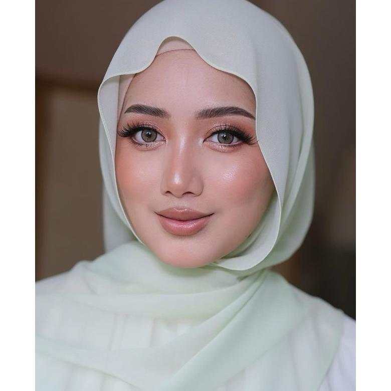 AZZAHRA - Pashmina Ceruty Babydoll | PASHMINA POLOS CERUTI BABYDOLL | Pashmina Ceruty Viral | Hijab 