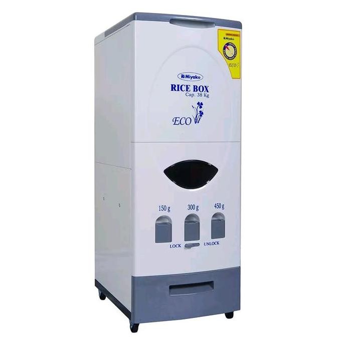 Rice Box Miyako TB38 38kg Tempat Beras Miyako Rice Box KOKO