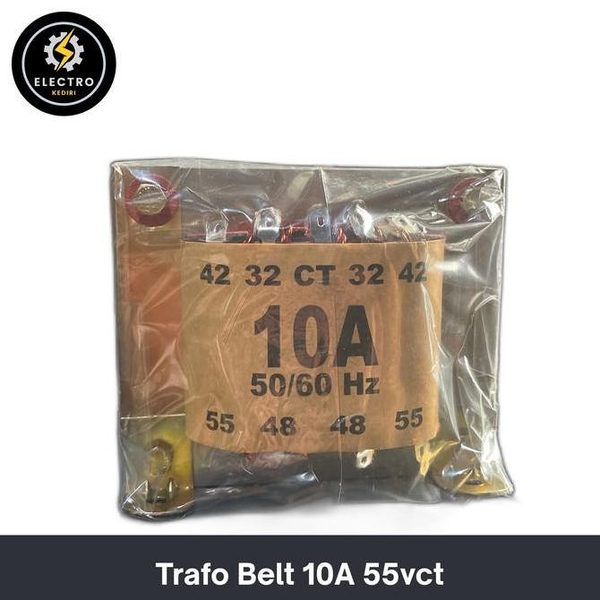 ~~~] Trafo Belt 10a 55vct tembaga murni | transformator 10 A 55 V Ct 55v BELT