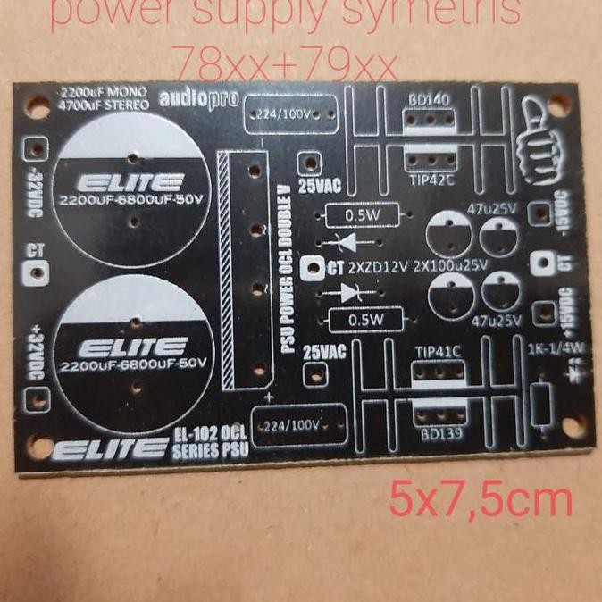 :=:=:=:=] Pcb power supply symetris ocl Elite psu series