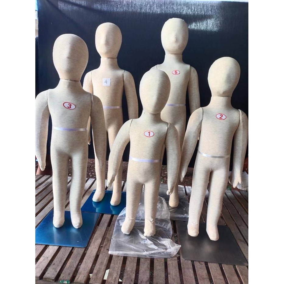 manekin patung full body busa anak 1th-5th
