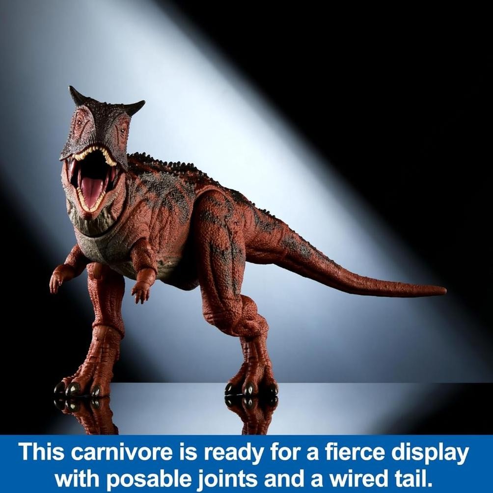 MATTEL JURASSIC WORLD FALLEN KINGDOM HAMMOND COLLECTION DINOSAURIER-ACTIONFIGUR, CARNOTAURUS