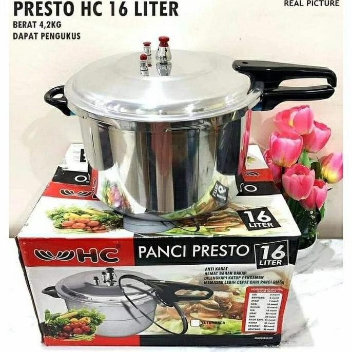 Panci Presto HC 16 Liter Panci Presto HC Pressure Cooker HC SAML