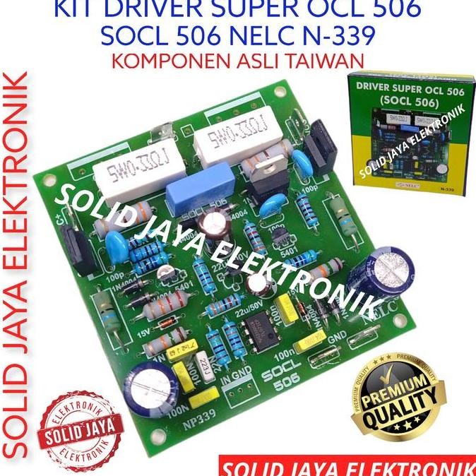 Kit Driver Power Socl 506 Super Ocl 506 S0Cl-506 Mono Nelc N-339 Asli Original