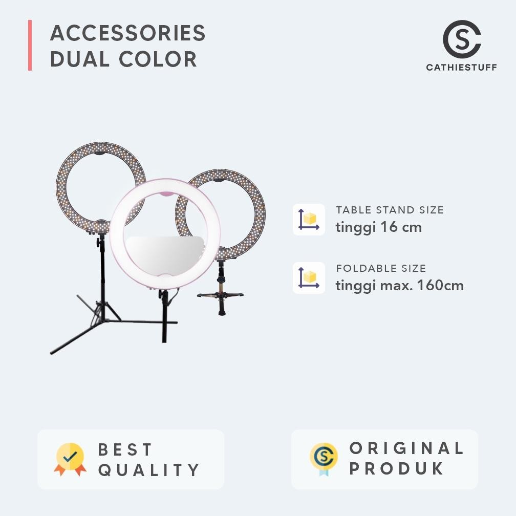 Cathiestuff Accessories Dual Color Ringlight