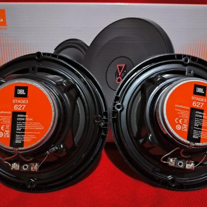 Speaker Coaxial JBL Stage3 627 6,5" inch 2-Way Stage 3 Pintu Mobil JBL