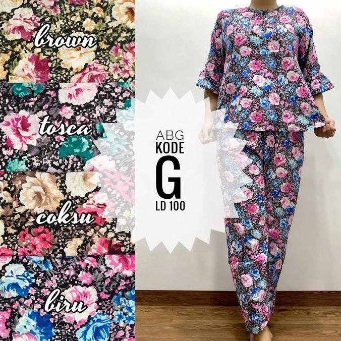 Piyama Cp Terompet Abg Katun Jepang Sabata Alvin