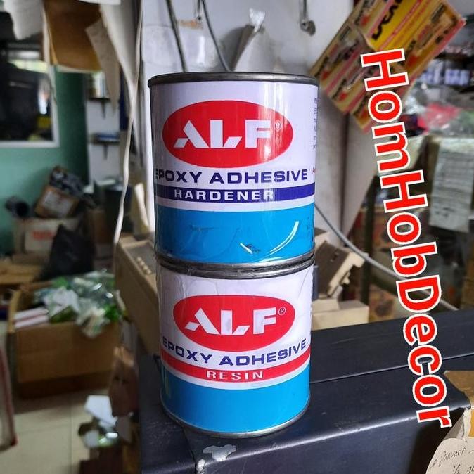Terbaik Lem Epoxy Resin+Hardener 1Set Alf 100% Ori