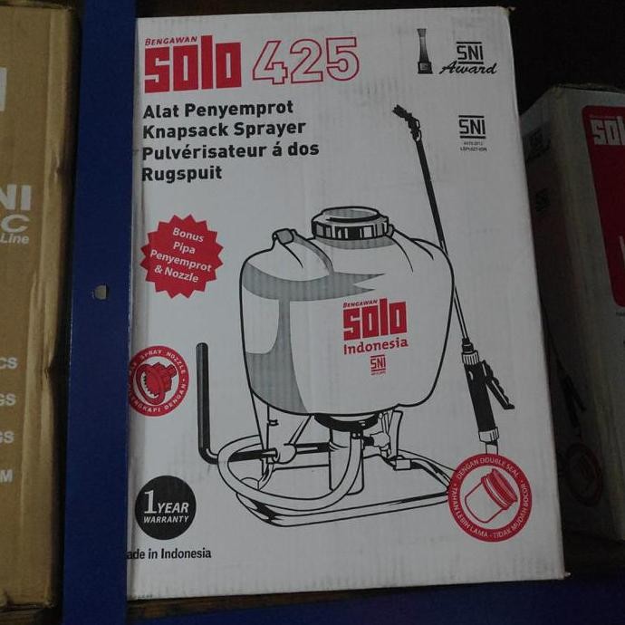 Sprayer Knapsack Solo 425 Original Sni Semprot Hama Kementrian Tani