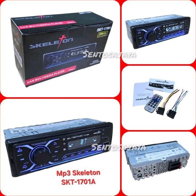 Headunit Tape Mobil MP3 SKELETON SKT-1701