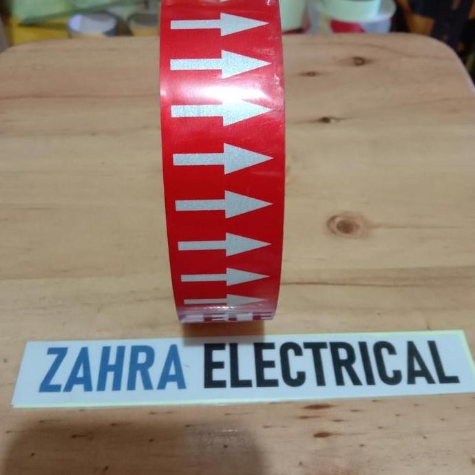 TERLARIS - Sticker Stiker Anak panah - Stiker panah Memantulkan Cahaya 1"x45mtr