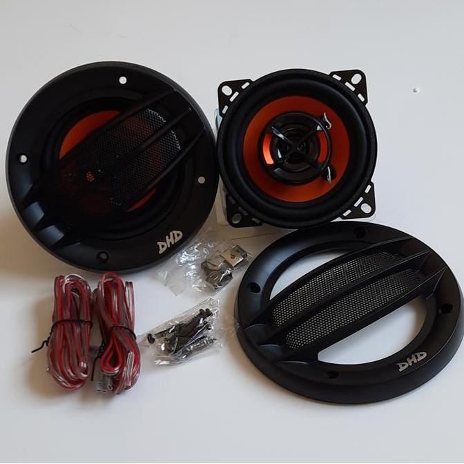 PROMO - 1 SET (Sepasang) Speaker Audio Mobil 4 Inch 2 Way Coaxial Speaker DHD-420CX
