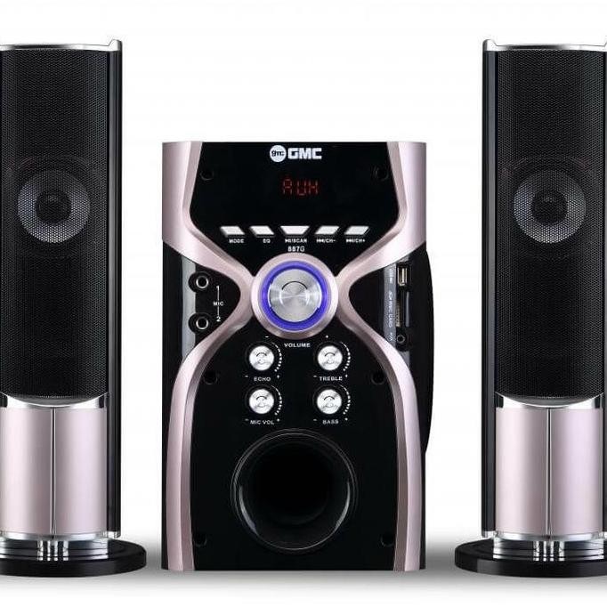 SPEAKER BLUETOTH GMC 887G Speaker Multimedia Aktif Ada BLUETOOTH PORT USB