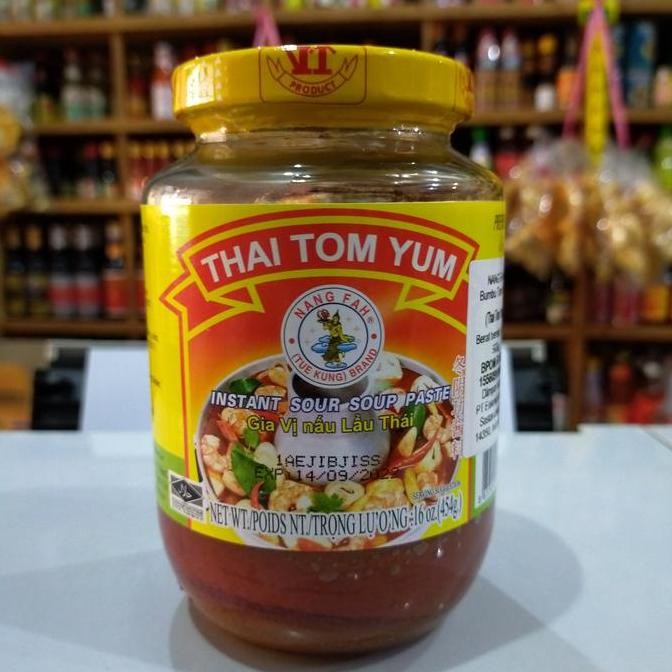 Nang Fah Thai Tom Yum/ Tomyam Instant Sour Soup Paste 454gr