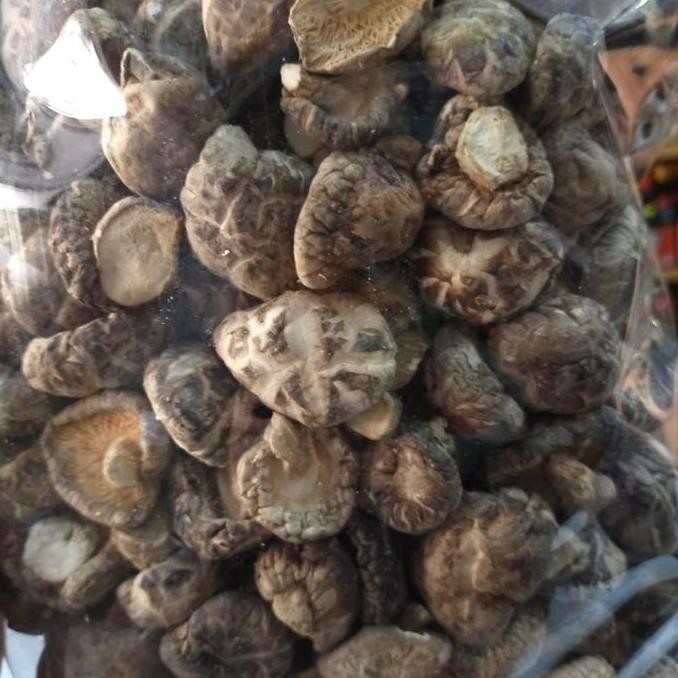Jamur Hioko Kering/ Dried Shitake Mushroom uk. 2-3cm 1kg (TEBAL)