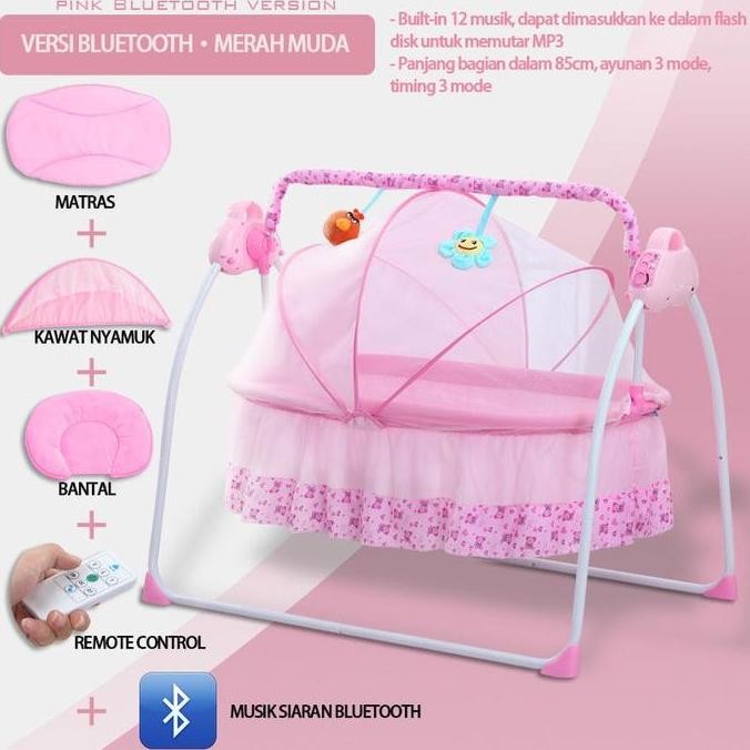 Ayunan bayi elektrik / ayunan bayi multifungsi/otomatis Bouncer Swing VIP