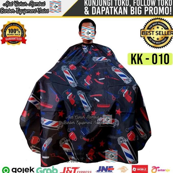 Kain Kep Kip Cukur Potong Rambut Pangkas Rambut Barber Salon Lampu K10