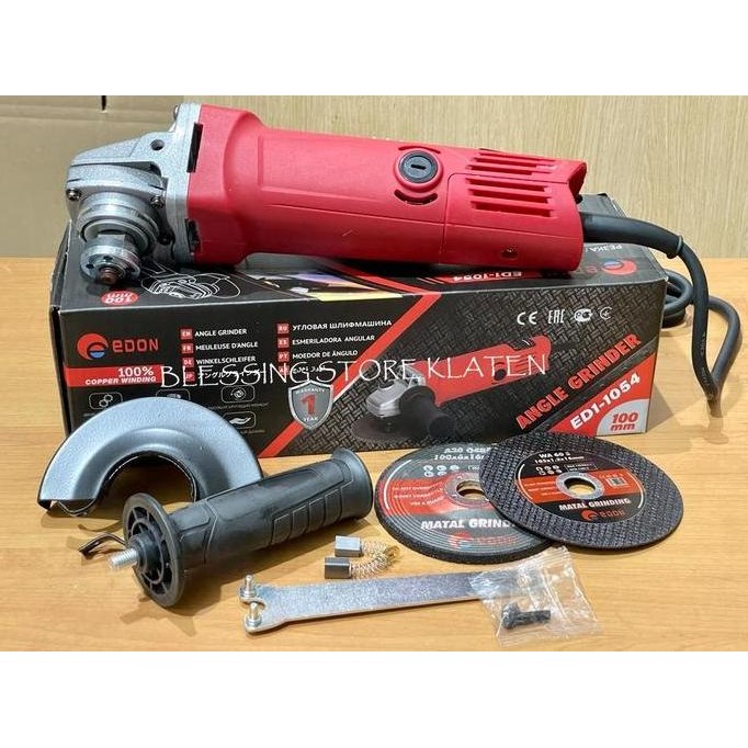 monggo] GERINDA TANGAN 4INCH EDON / GRINDER MACHINE ED1-1054 / GRINDA EDON
