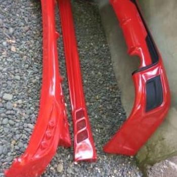 sideskirt samping Bodykit add-on Jazz GD3 fit vtec idsi Reques warna