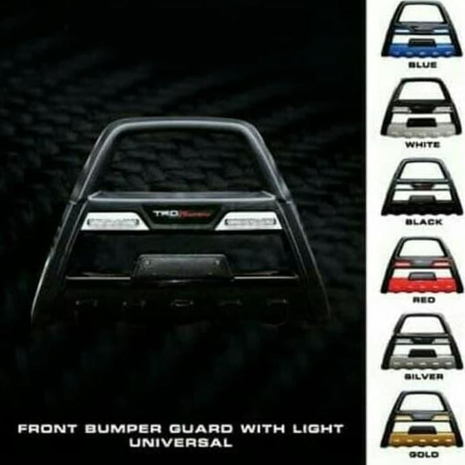 tanduk depan bumper depan with led trd mobil kijang innova