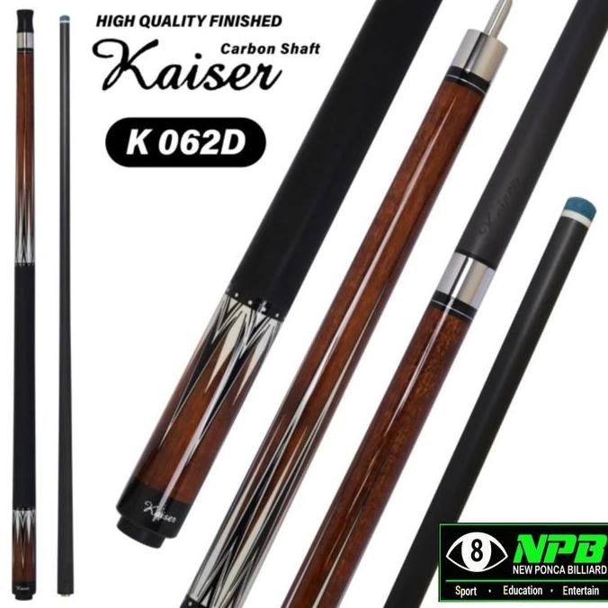 Terbaik | Kaiser Cues Carbon|Stik|Billiard|Billiar|Billiyar|Billiayard | 100% Ori