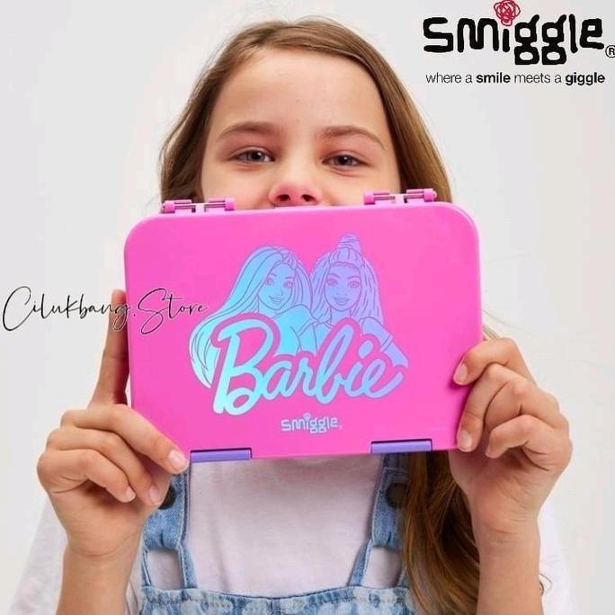 BEBAS ONGKIR - Smiggle Medium Happy Bento Lunchbox Tempat Bekal Bento Smiggle