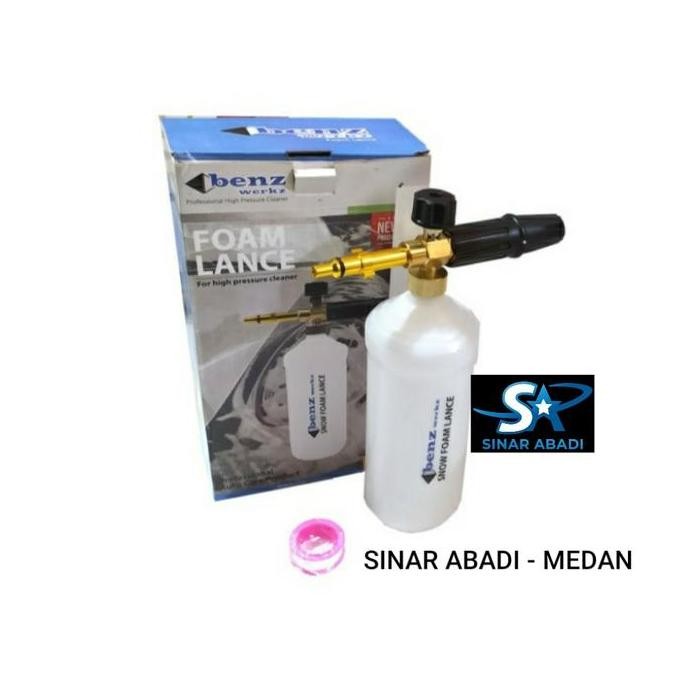 BENZ FOAM LANCE TABUNG SALJU SNOW WASH JET CLEANER LAKONI LAGUNA 70