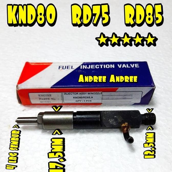 NEW KND80 Fuel Injection Valve Rumah Komplit Nozzle Kubota KND-80 KND 80