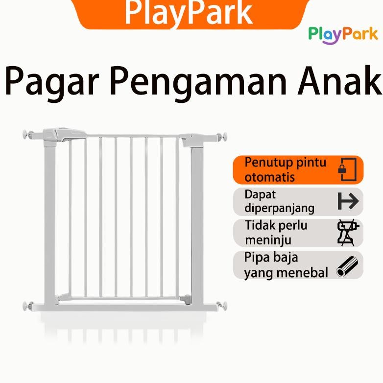 PlayPark Baby Safety Gate Pagar Pengaman Anak Pagar Pintu Bayi Penghalang Pintu Bayi Pagar Tangga Ba