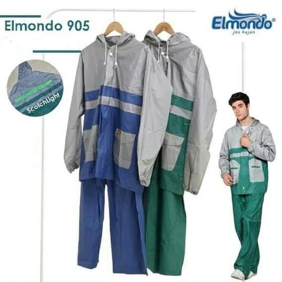 Promo Jas Hujan Elmondo 905/Mantel Hujan Elmondo 905/Raincoat Elmondo 905/Jas Hujan Setelan Baju Cel