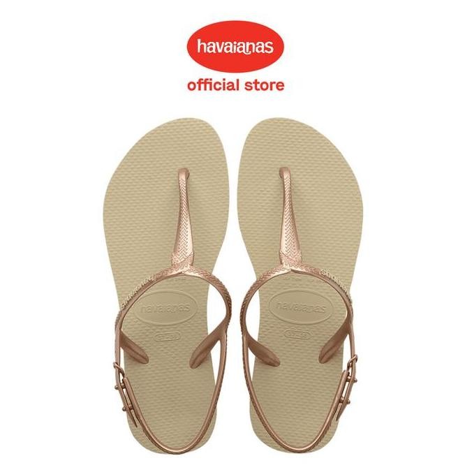 Havaianas Twist Sand Grey Women Sandals - Sandal Wanita