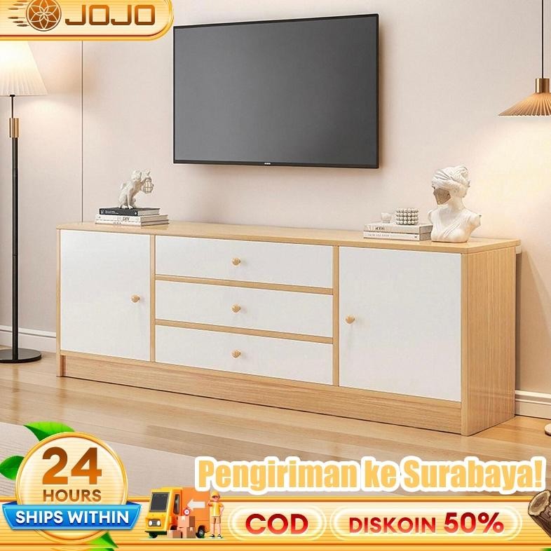 120/140cm Meja TV kayu Meja TV Minimalis Modern Lemari TV Minimalis Modern Rak TV Buffet TV