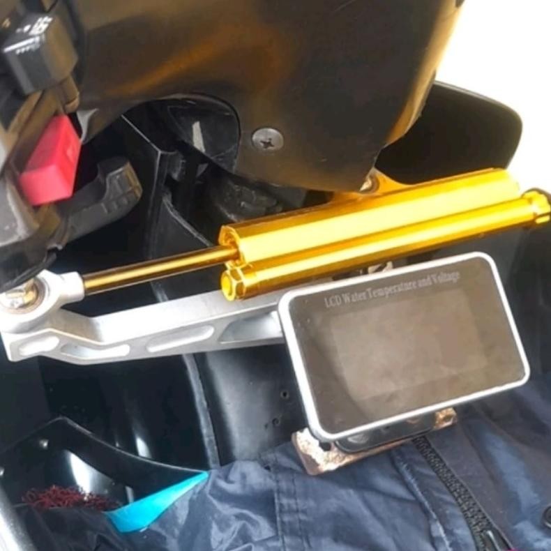 Quality Breket Stabiliser Breket Stering Dumper Tengah Motor Matic & Bebek Cocok Buat Stabilizer Pen