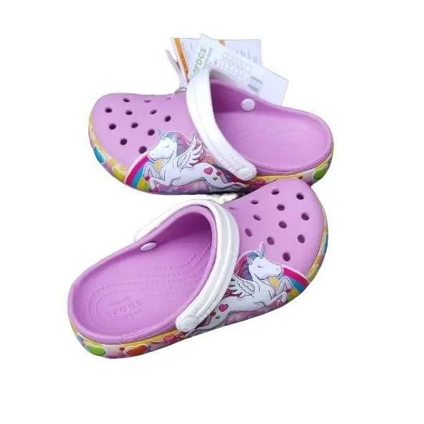 Crocs Sandal Anak Perempuan Cewek Original Crocs Kids Ukuran C7-J3 Bukan Crocs Led Stock Terbatas