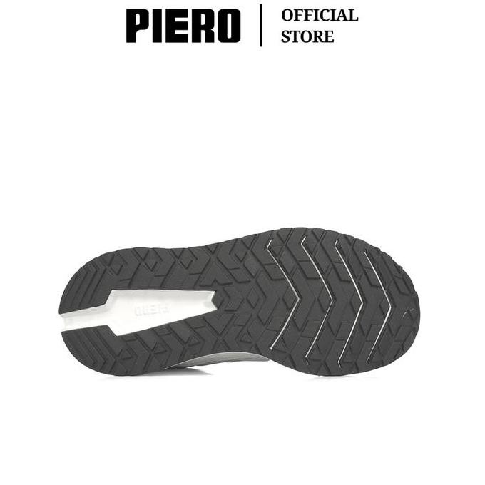 Piero Sepatu Sneakers Wanita Jogger 24 W White/Lt Grey/Black Pie1000389