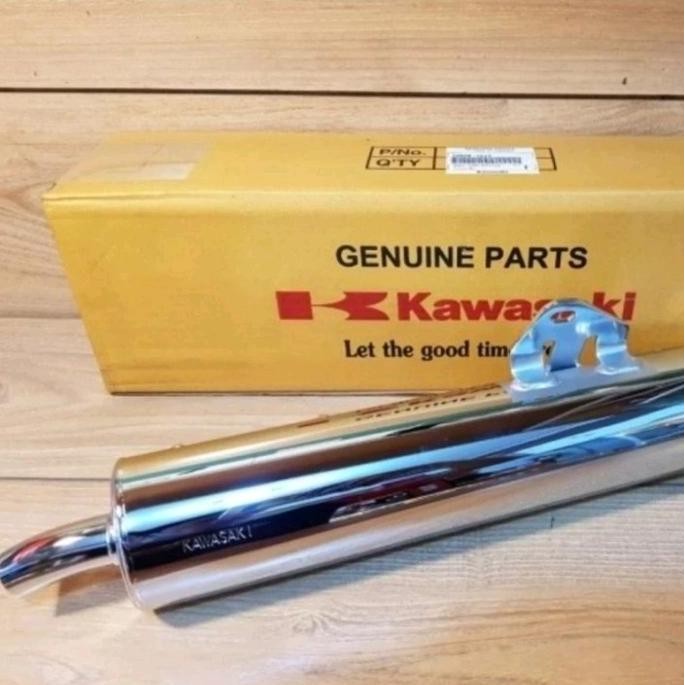 TERMURAH - MUFFLER SILENCER KNALPOT NINJA R LAMA ORI KAWASAKI