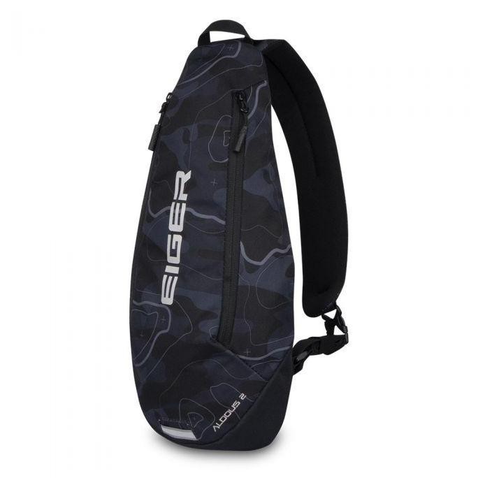 New Arrival Tas Selempang Eiger Aldous 2 Cross Sling Bag 910006010 Black Pria Slingbag - Camo Motif,