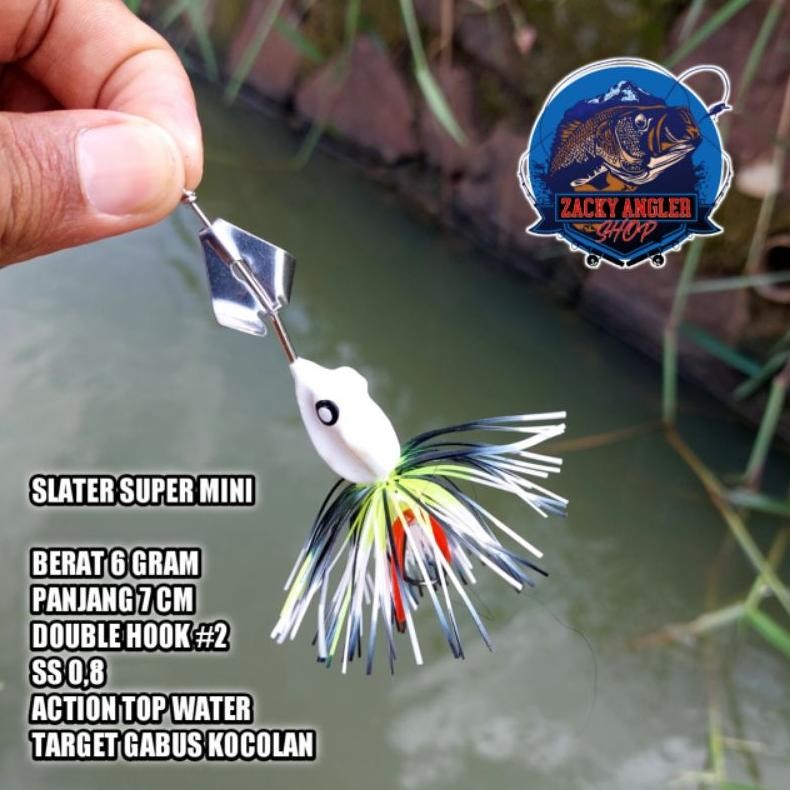 New Slater Super Mini Umpan Casting Gabus Kocolan Termurah