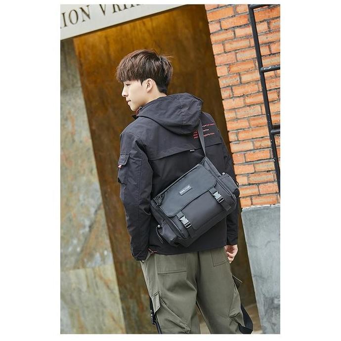 Tas Selempang Minimalis Tas Selempang Pria Slingbag Oxford Cloth Waterproof Messenger Bag Banyak Kan