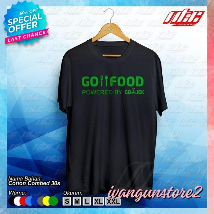 KAOS TSHIRT BAJU OBRAL MURAH COMBED 30S DISTRO GOFOOD POLOS CUSTOM INDONESIA PRIA WANITA KEREN KATA 