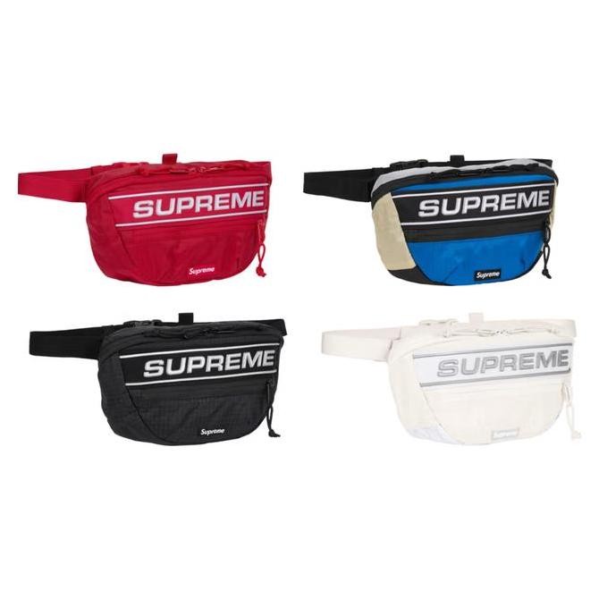 New Arrival Supreme Fw23 X-Pac 3M Reflective Logo Waist Bag Authentic / Tas Pinggang Supreme Origina