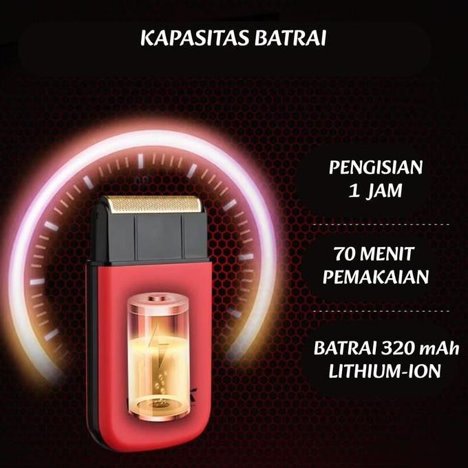 Wmark Profesional Wmark Ngg 7901 Shaver 8800 Rpm Single Foil Mini Shaver Wmark 7091