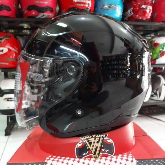 Kyt Kyoto Solid Black Glossy Original Kyt