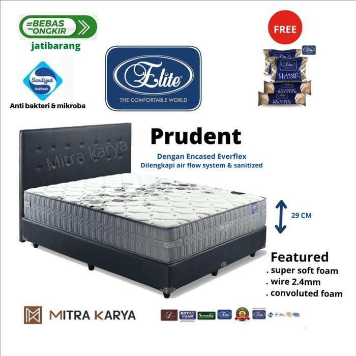 Springbed Elite Prudent - Elite Springbed Terlaris Best Quality 100% Original