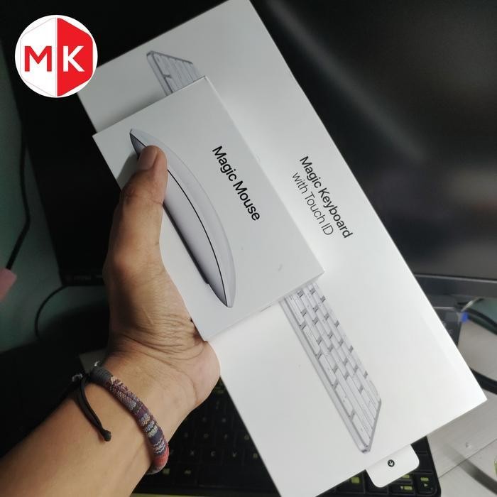 Paket Apple Magic Mouse +Keyboard Touch ID Gen 3 (2022) iBox