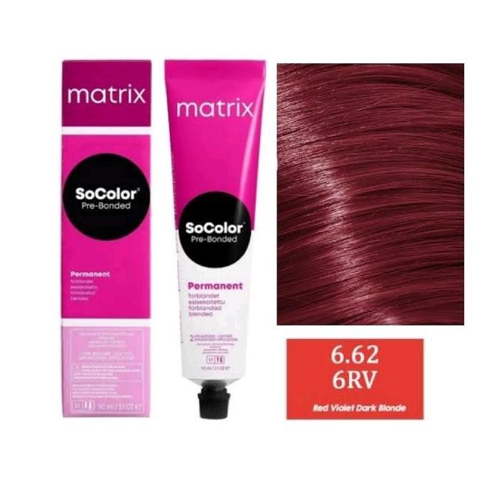 Matrix socolor Red Dark Blonde Violet Hair Dye - Cat Pewarna Rambut