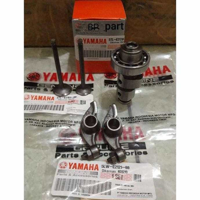 PAKET NOKEN AS CHAMSHAFT PELATUK TEMPLAR KLEP SET MIO SPORTY MIO S ORIGINAL DAN TERPERCAYA