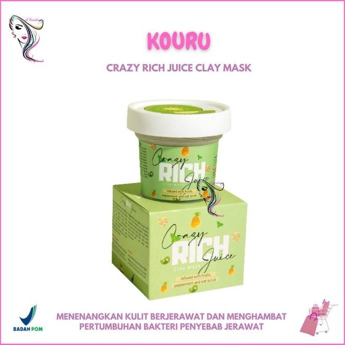 Kouru Crazy Rich Juice Clay Mask BED