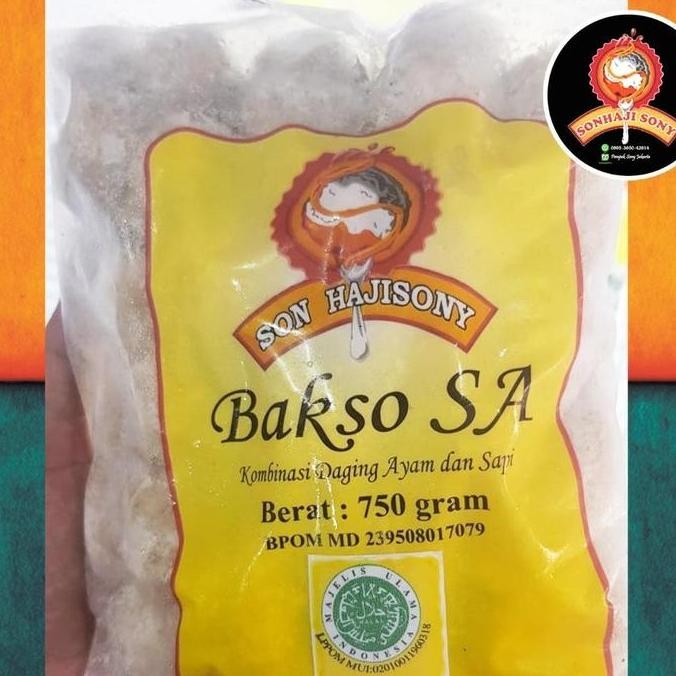 Promo BAKSO SONY SA (SAPI AYAM) + BUMBU SON HAJI SONY COD